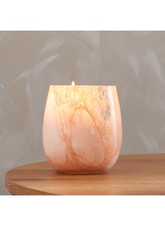 Buy Live Colored Glass Candleholder 12 x 14 x 12 cm in Saudi Arabia