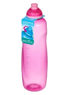 Buy Sistema 600ML Helix Squeeze Bottle Pink in UAE