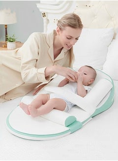 Buy Baby Nursing Pillow for Breastfeeding, Multi-Functional Original Plus Size Breastfeeding Pillows, Infant Anti-Spit Milk Slope Mat, Memory cotton Supportive Cushion in UAE