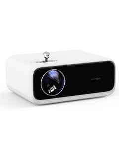 Buy WANBO Mini Portable LED Home Projector 1080P Supported 200 ANSI lumens Compatible with TV Stick | HDMI | AV | USB in UAE