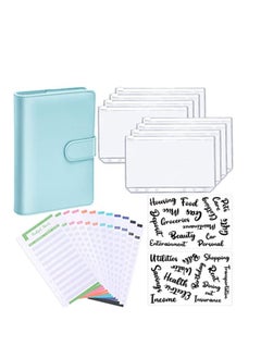 Buy Money Binder Budget | Money Organizer Light Blue in UAE