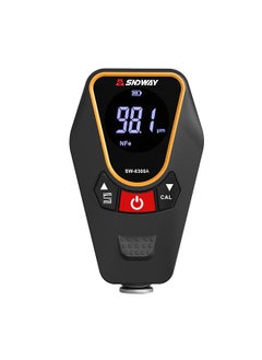 اشتري SNDWAY Paint Thickness Gauge for Cars, Coating Thickness Gauge Meter Handheld with Backlight LCD, Measuring Range 0~1200μm, Resolution 0.01μm, Fe/NFe Automatic Detection, µm/mils, Auto Off في الامارات