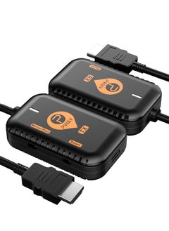 Buy Wireless HDMI Extender,Wireless HDMI Transmitter and Receiver,Support 2.4/5GHz for Streaming Video and Audio to HDTV/Projector/Monitor from Laptop/PC/Cable Box  - 98FT/30M in UAE