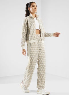 Buy T7 All Over Printed Track Pants in UAE