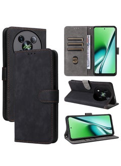 Buy Phone Case for itel RS4 with RFID Security Protection Flip PU Leather Wallet Case with Card Holder Shockproof Protective Cover in Saudi Arabia