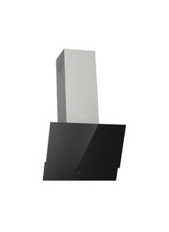 Buy Decorative hood 60 cm Air extraction 383 m³/h stainless steel anti fingerprint and glass 3 speeds level Touch control, Washable aluminum filter with polyurethane foam PWHI648EB in Egypt