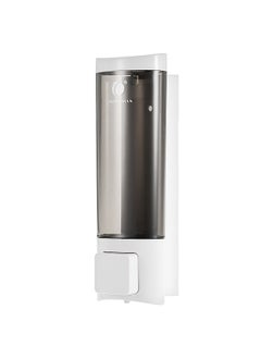 Buy Manual Hand Soap Dispenser with Double Sided Foam Tape Wall Mount Liquid Shampoo Shower Gel Dispenser Hand Cleanser Washroom Lotion Dispenser for Bathroom Restroom Hotel 200ml in UAE