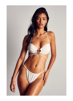 اشتري Strappy Metal Trim Bikini Set في الامارات