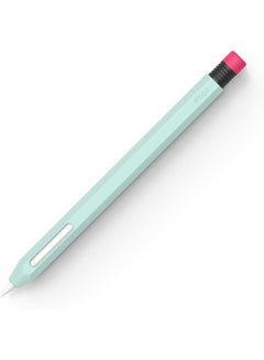 Buy Classic Pencil Case Cover for Apple Pencil 2nd Generation Sleeve, Classic Design, with Magnetic Charging and Double Tap - Mint in UAE