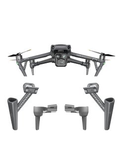 اشتري Mavic 3 Pro Landing Gear Extended Leg Support Stand Support Protector Holder for DJI Mavic 3 Pro Accessories Stable Quick-release Height Increase 30mm Lightweight Only 25.5g Black في السعودية