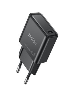 Buy Yesido YC63 PD 30W USB-C/Type-C Interface GaN Fast Charging Charger(EU Plug) in Egypt