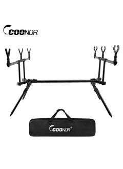 Buy Adjustable Retractable Carp Fishing Rod Pod Stand Holder Fishing Pole Pod Stand in UAE