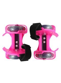Buy Adjustable Flash Wheel Roller Skating Shoes in UAE