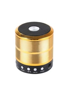 Buy AWALOR Mini Speaker WS-887 Bluetooth Gold in UAE