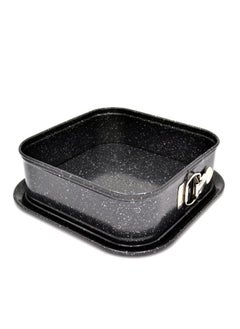 اشتري Granite 9" Square Springform Pan | Rectangular Roaster Pan Carbon Steel, Oven Safe | Premium Non-Stick Coating pan في الامارات