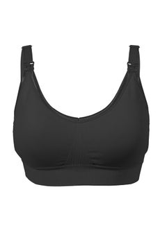 Buy Original Full Cup Maternity And Nursing Bra - Black - XX Large in UAE