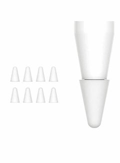 اشتري Silicone Pencil Nib/Tip Protector Cap for Apple Pencil 1st/2nd Replacement Non-Slip Writing Nib/Tip Protector Compatible with Apple Pencil 1st & 2nd Generation [8-Piece] في الامارات