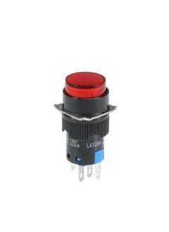 Buy KNP LED Push Button Red 6P is a durable and stylish push button switch designed for various electronic applications Featuring a bright red LED indicator this switch provides both functionality and visibility making it an excellent choice for control panels machinery and DIY projects. in UAE