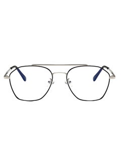 Buy Blue Light Blocking Computer Glasses Reduce Eye Strain Metal Aviator Frame Glasses in UAE