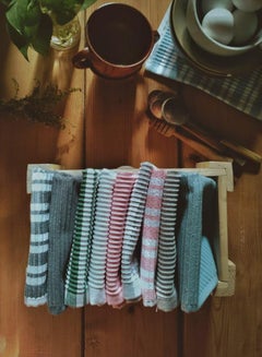 Buy 6 Kitchen Towel 100% Cotton Size 30*30 in Egypt