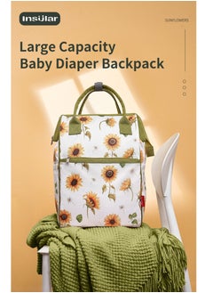 اشتري Multifunctional Print Travel Nappy Bag With High-Quality Material في السعودية