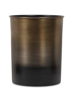 اشتري Nova Waste Bin, Dark Brown & Black - 21x26 cm في الامارات