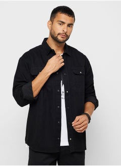 Buy Flap Pocket Regular Fit Shirt in UAE