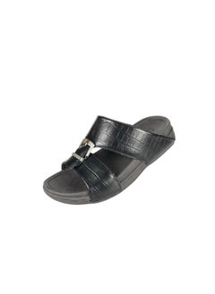 اشتري 008-3534 Barjeel Mens Casual Sandals 20295 Black في الامارات