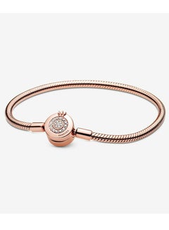 Buy Pandora Moments Sparkling Crown O Snake Chain Bracelet for Women Circumference 18cm in UAE