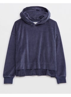 اشتري Aerie Velour Cropped Hoodie في الامارات