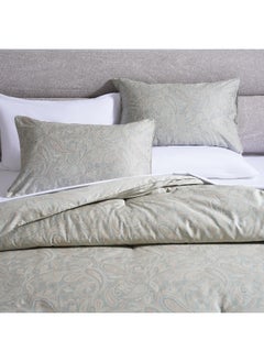 Buy Hannah Paisley 3-Piece Comforter Set 200X240Cm - Duck Egg in UAE