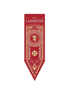 Buy Game of Thrones House Lannister Tournament Banner, 150 x 47 cm - Outdoor Woven Flag Wall Poster in Saudi Arabia