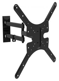 اشتري Swivel Articulating Arm Swivel Wall Bracket Mount For32-55 Inch Black في السعودية