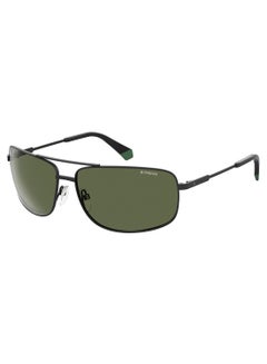 Buy Polarized Rectangular Eyewear Sunglasses PLD 2101/S      MTT BLACK 63 in UAE