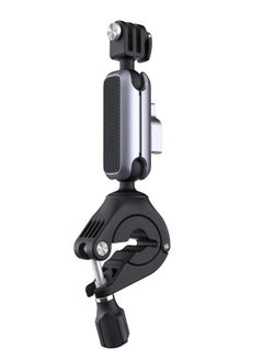 اشتري Adjustable Handlebar Mount for DJI Action 2, GoPro Hero 10/7/8/9, OSMO Action, Pocket 2, and Insta 360 - Perfect for Motorcycles and Bicycles. في الامارات