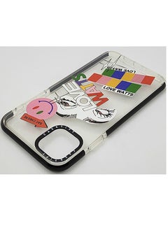 Buy Slim Silicone IPhone 11 Pro Max Case Ultimate Protection And Trendy Design - Multicolor in Egypt