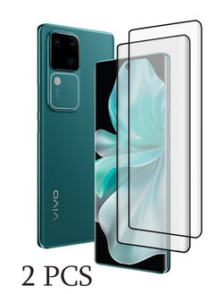 Buy Vivo V30 5G Screen Protector, 9H Tempered Glass Screen Protector for Vivo V30, Case Friendly, Easy Installation,Anti-Scratch Film in Saudi Arabia