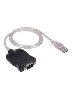 Buy USB2.0 To 485 Adapter Cable USB Rs485 Serial Port Device Converter Silver/Black in UAE