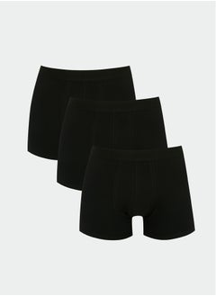 اشتري Wide Mold Flexible Fabric Men's Boxer 3 Pieces في مصر