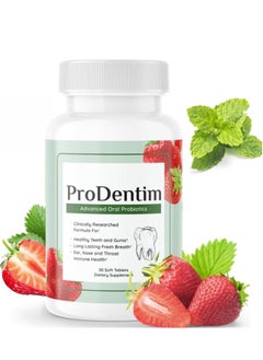 Buy Prodentim for Gums and Teeth Health & Fresh Breath - 3.5 Billion Advanced Oral Probiotics for Mouth Bad Breath, Chewable Dental Probiotic, 30 Tablets in Saudi Arabia