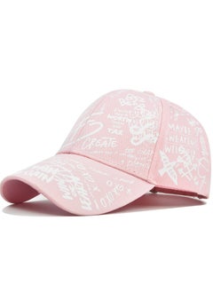 اشتري New Multicolor Painted Sun Cap Trend Fashion Duck Tongue Hat Baseball Hat في الامارات