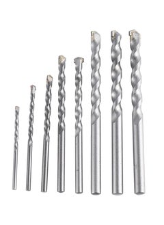 Buy Drill Set 8 Piece | for Concrete, Stone, Carbide Drill Bit Set for Glass, Brick, Tile, Plastic, Ceramic and Wood in Saudi Arabia