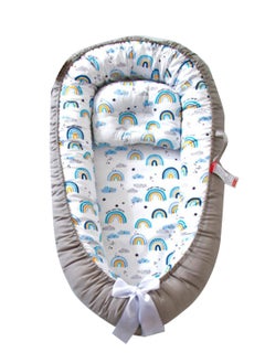 Buy Baby Nest 100% Organic Breathable Baby Portable Crib in UAE