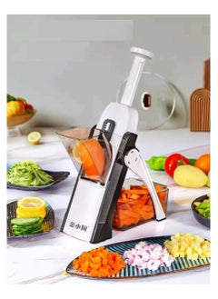 Buy Vegetable Slicer Mandoline Slicer, Slicer for Vegetables, Potatoes, Onions, Cheese - Multicolor in Egypt