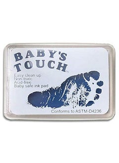 اشتري Baby Safe Reusable Hand & Foot Print Ink Pads Blue في الامارات