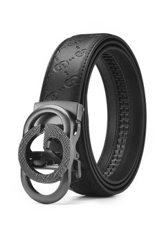 Buy New Leather Automatic Buckle Belt With Alloy Buckle For Underwear Waist Belt in Saudi Arabia