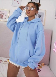 Buy Women's long-sleeved hooded sweatshirt in Egypt