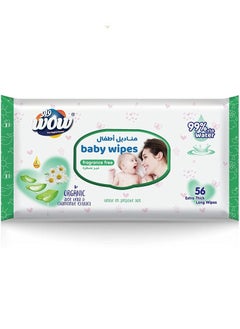 اشتري Baby Fragrance free Wipes 56 sheets في الامارات