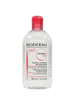 Buy Bioderma Sensibio H2O Micellar Water Cleansing And Make-Up Remover Clear 500ML in UAE