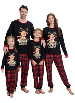 Buy Christmas Family Matching Pajamas Classical Nightwear Sleepwear Sets Long Sleeve Pjs for for Adults Kids and Baby Holiday Xmas Sleepwear Set (Baby Unisex) in UAE